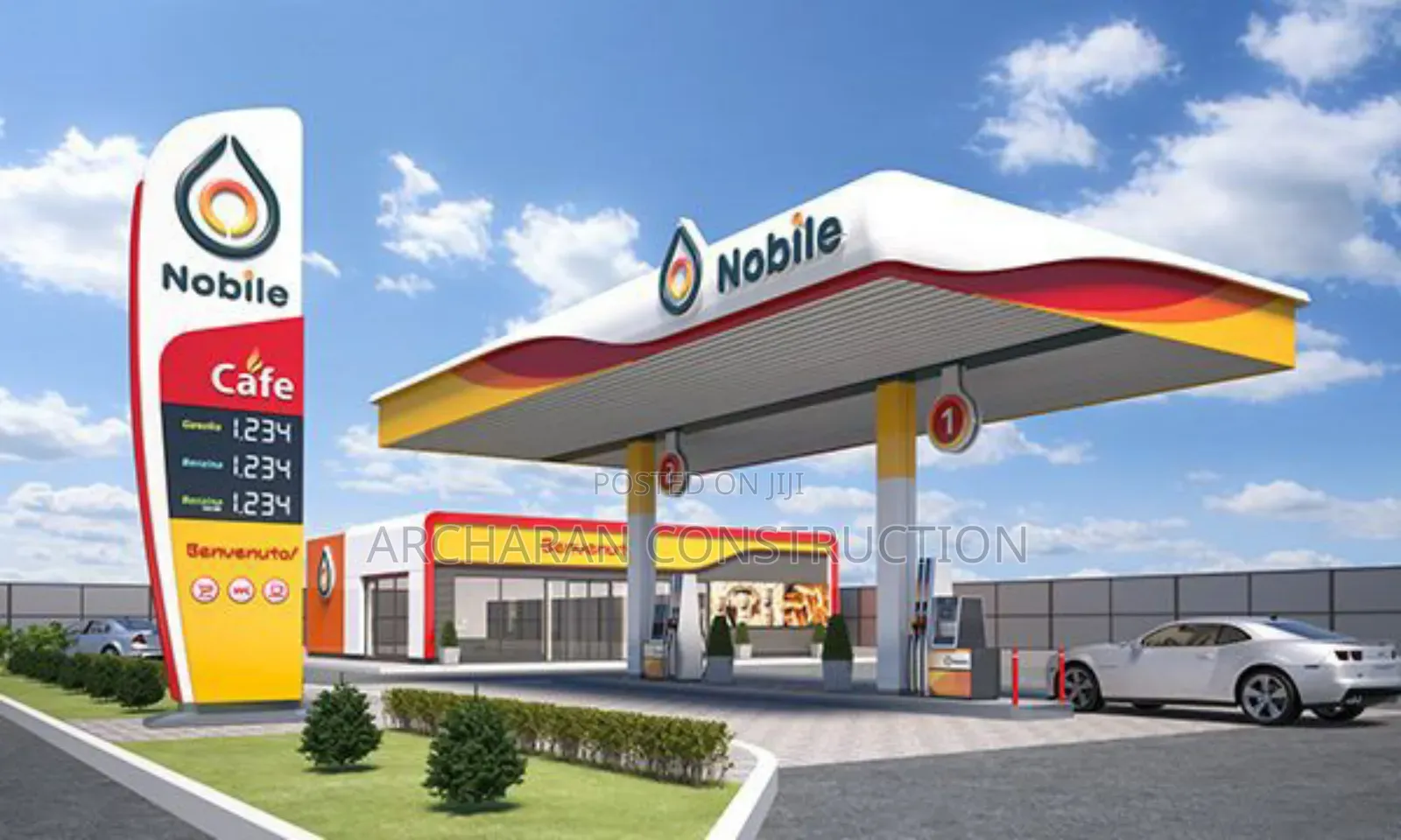Petrol Station Architectural Design at Lsgos