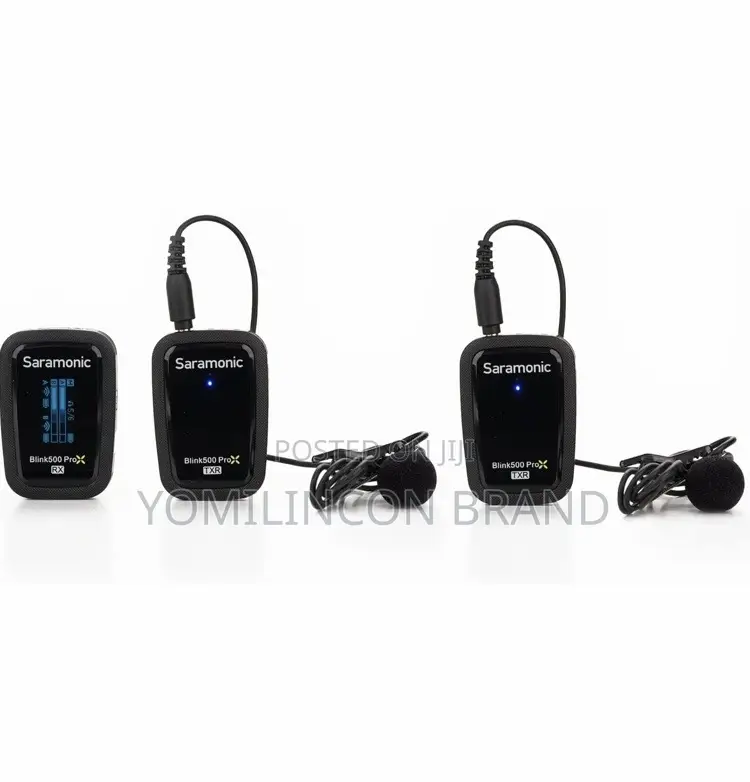 Saramonic Blink 500 Prox B2R Microphone (Black, 2.4 Ghz)