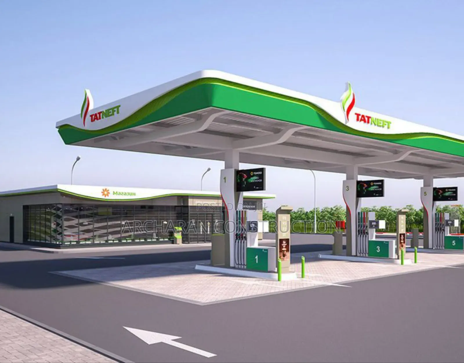 Petroleum Station at Alimosho