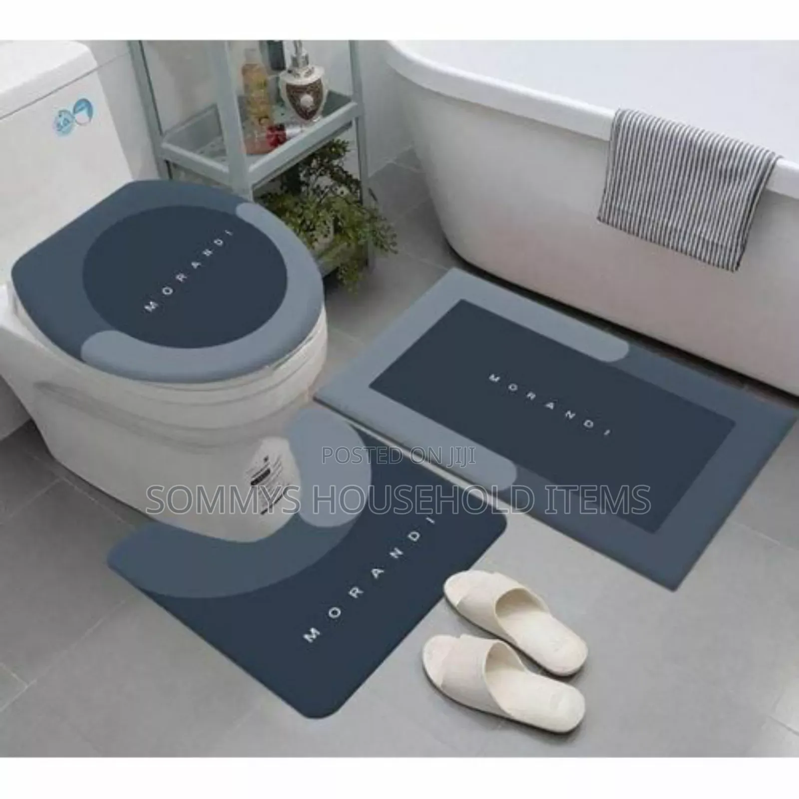 3in1 Water Absorbent Toilet/Bathroom Mats