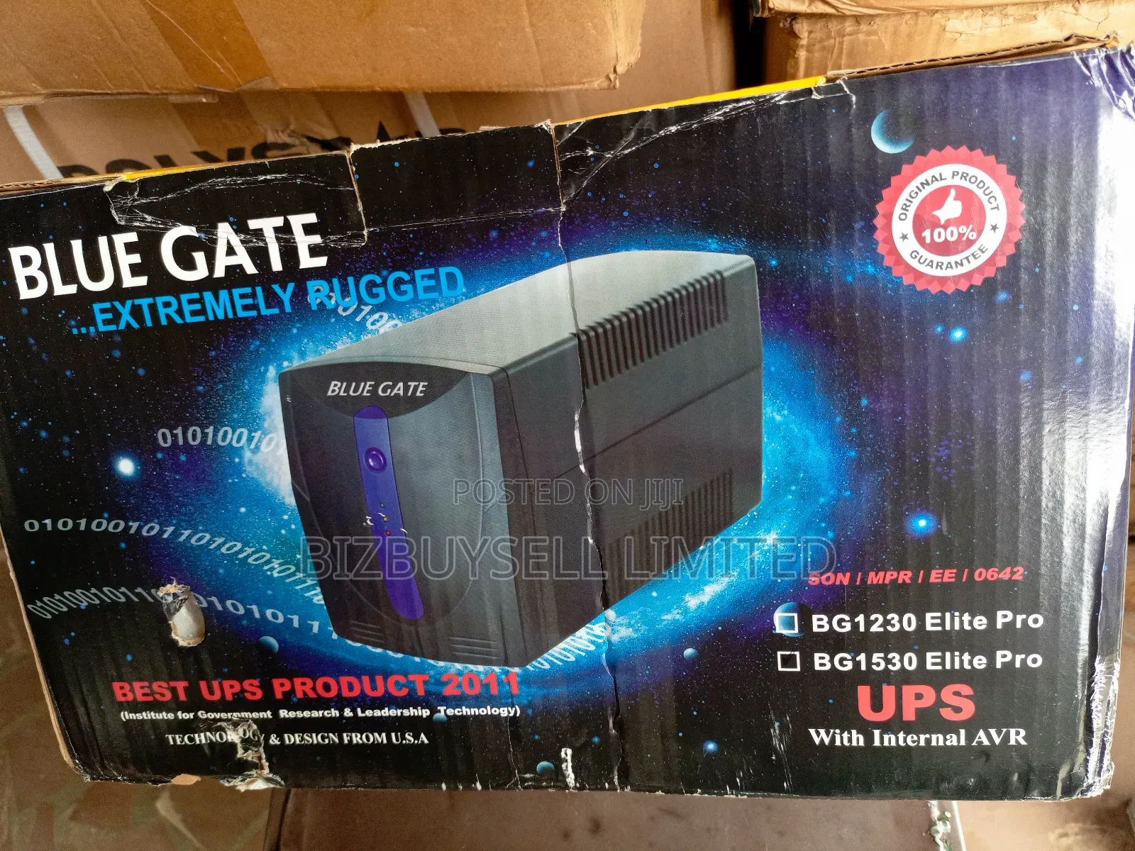 1.5kva Ups With Internal Avr.