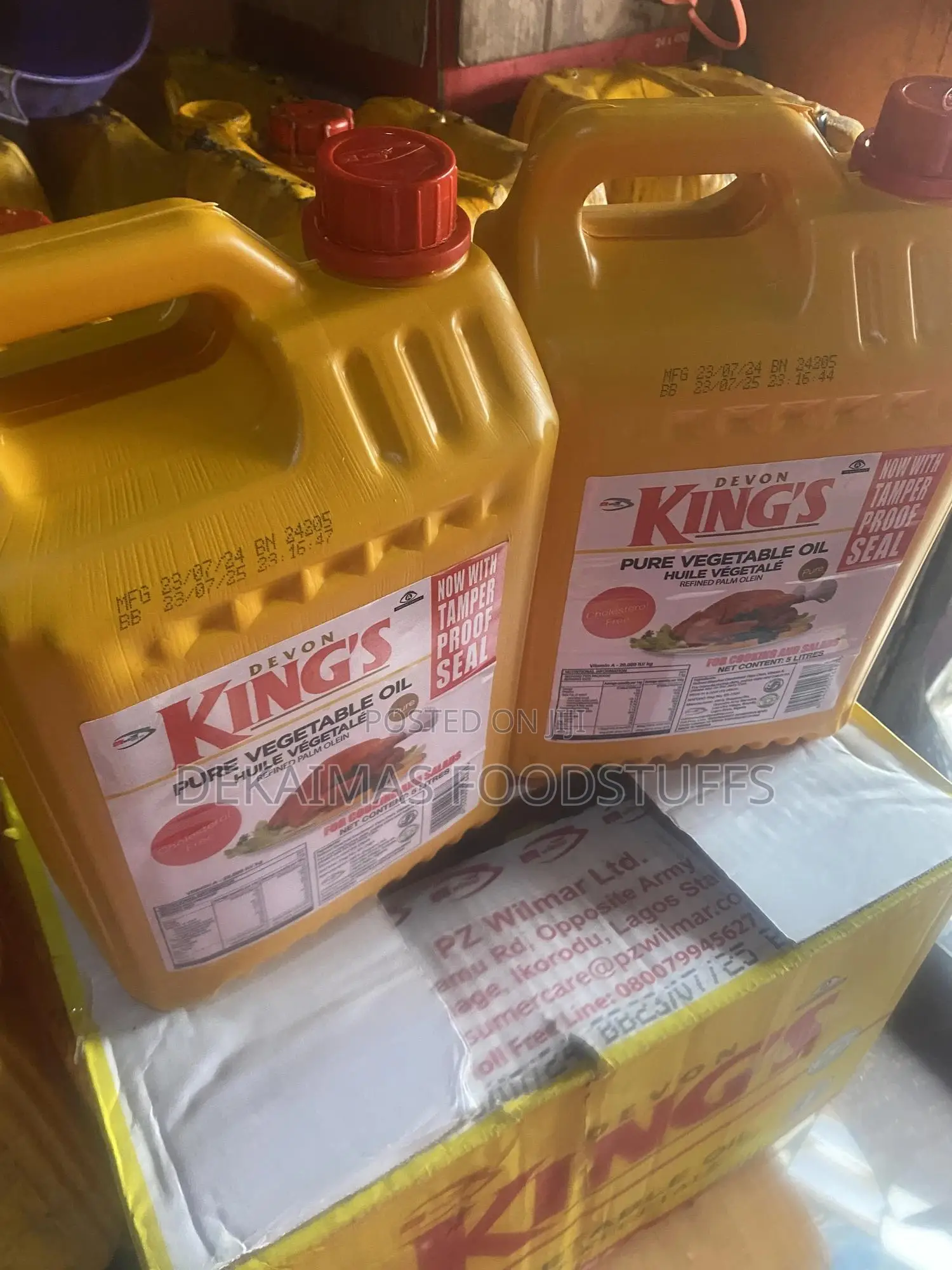 Premium 5 Lirters Kings Vegetable Oil