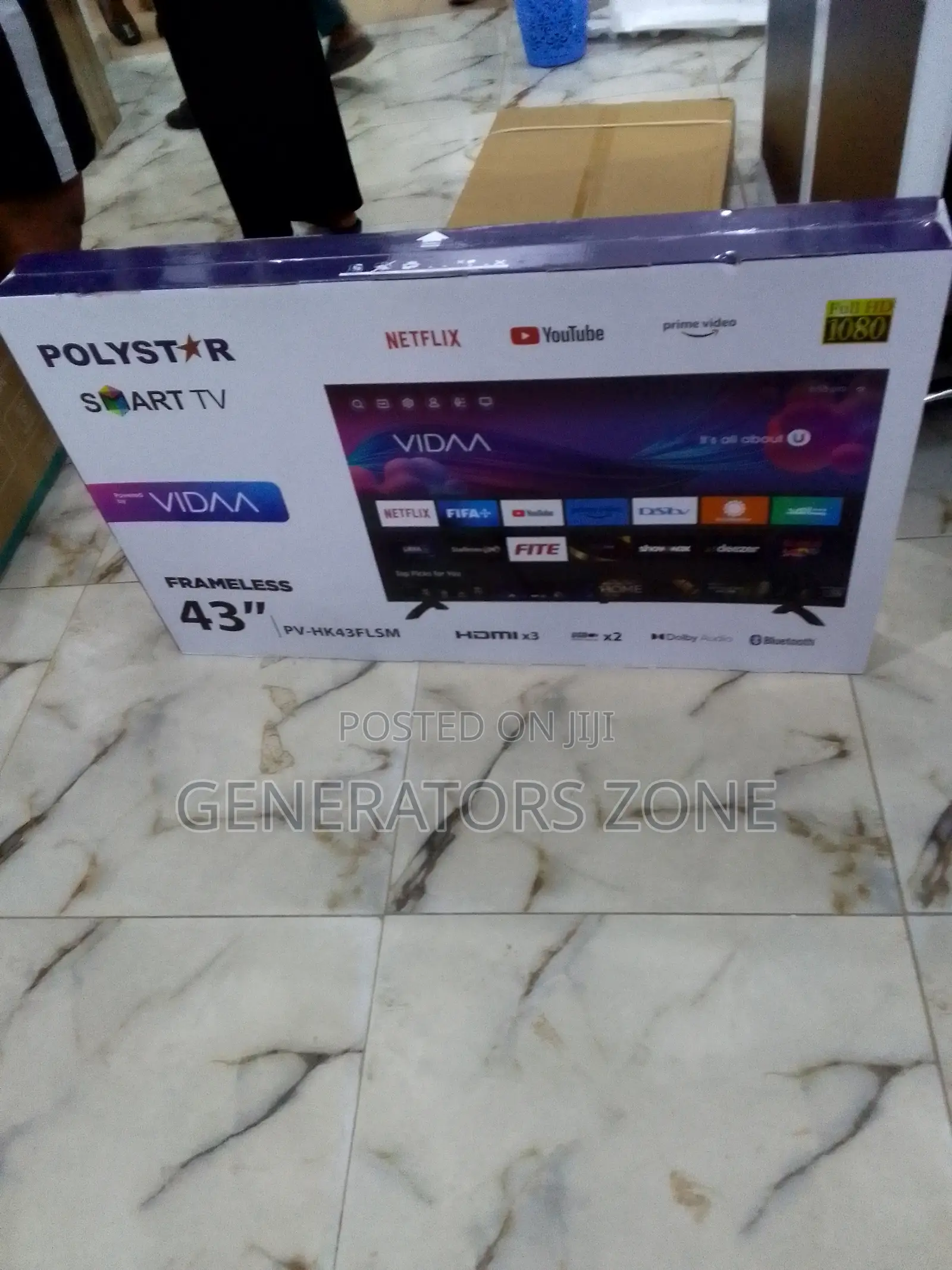 Latest Polystar 43" Smart TV