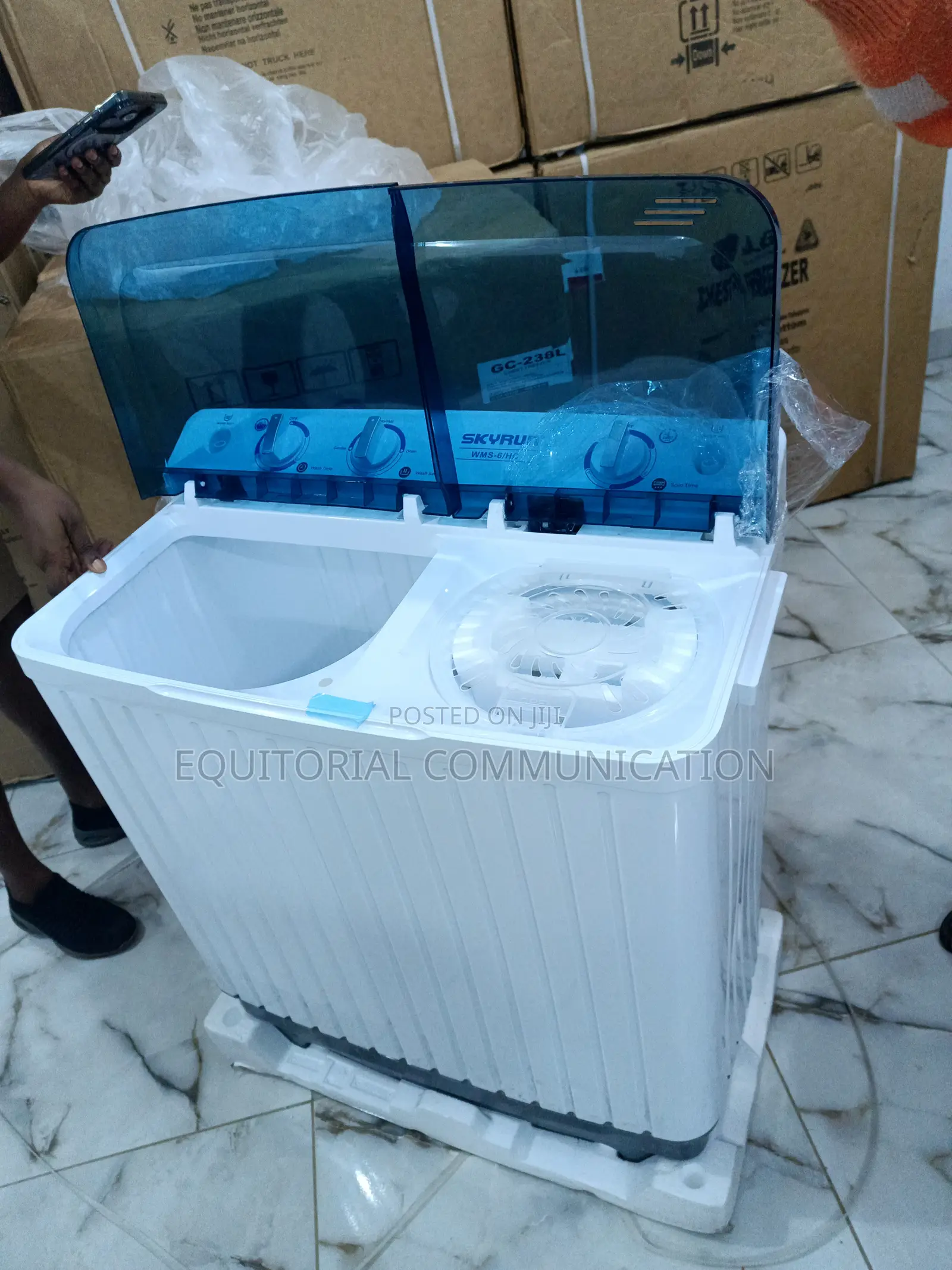A1. 6kg Skyrun Twin Tub Washing Machine Wms6/Hc