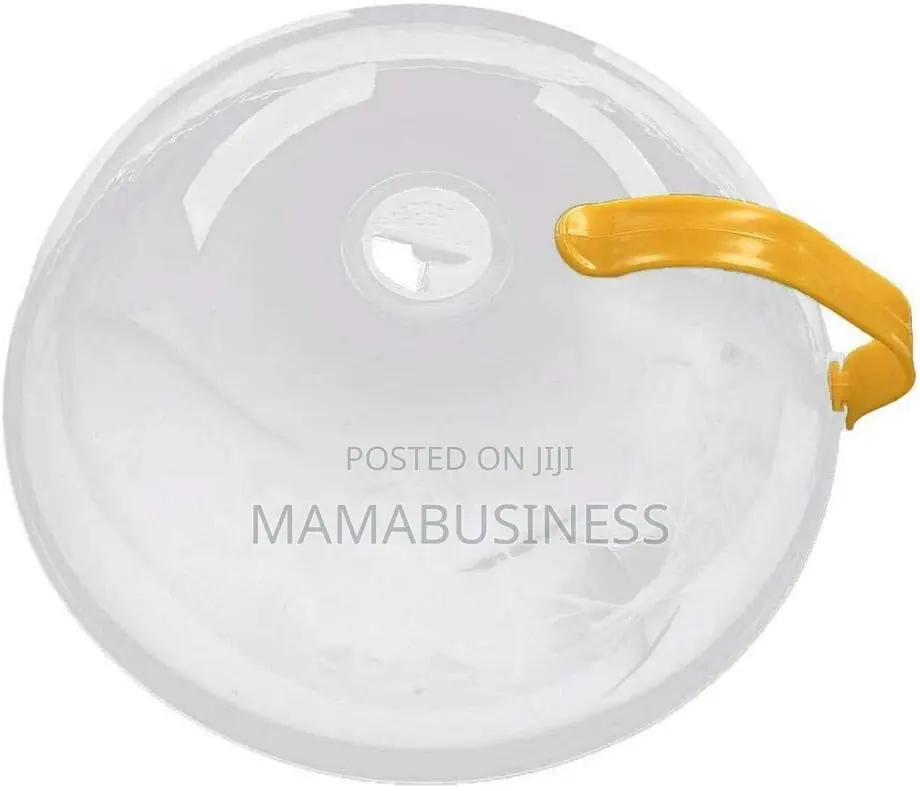 Microwave Food Splash Cover With Handle Holes