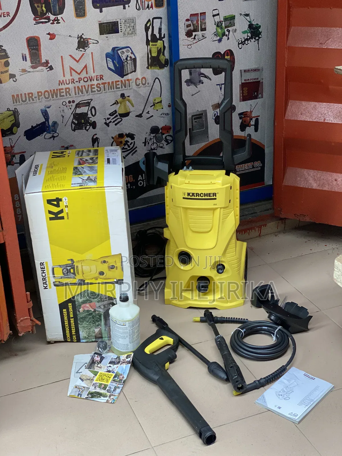 Karcher Electric High Pressure Washer K 4