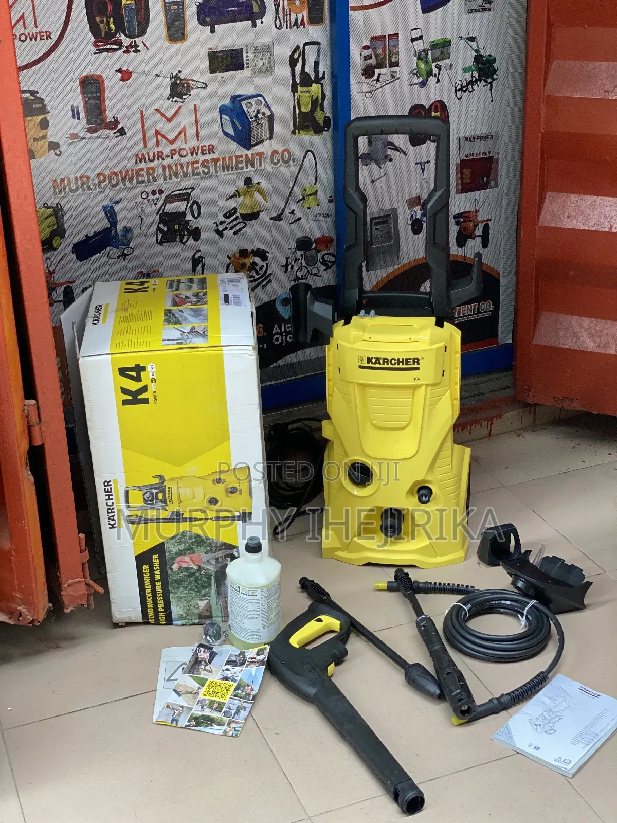 Karcher Electric High Pressure Washer K 4
