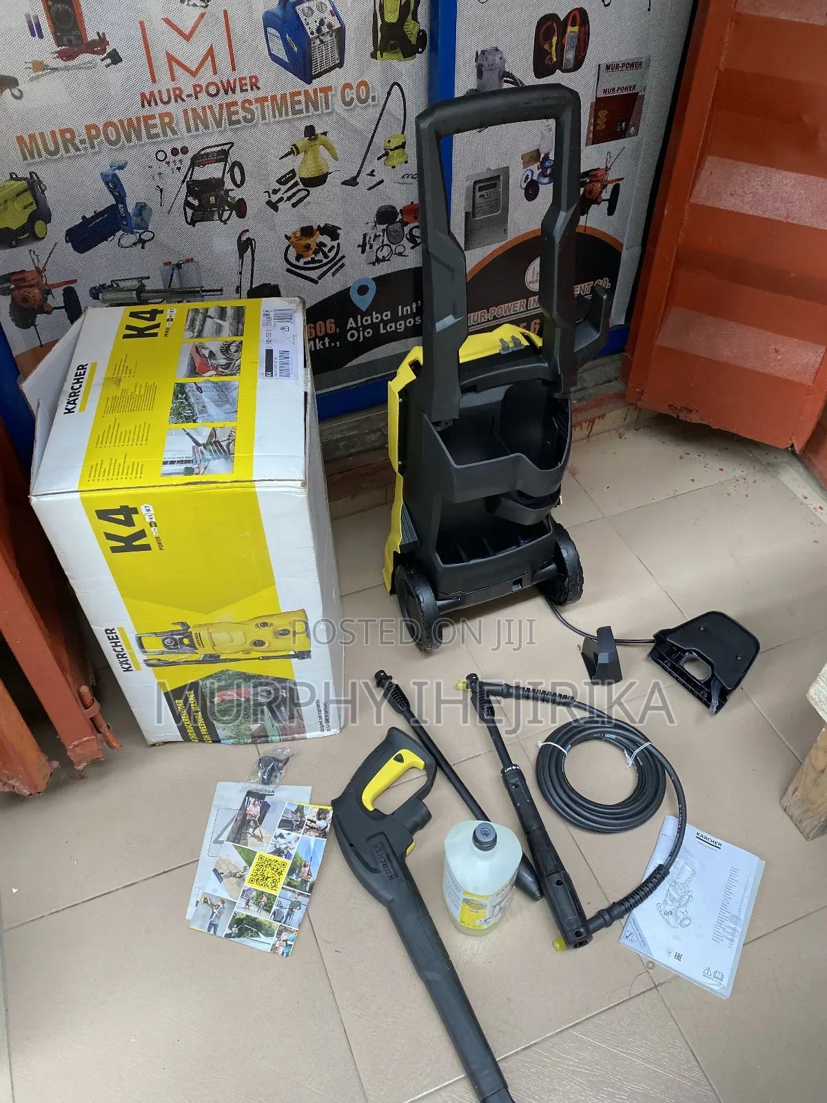 Karcher Electric High Pressure Washer K 4