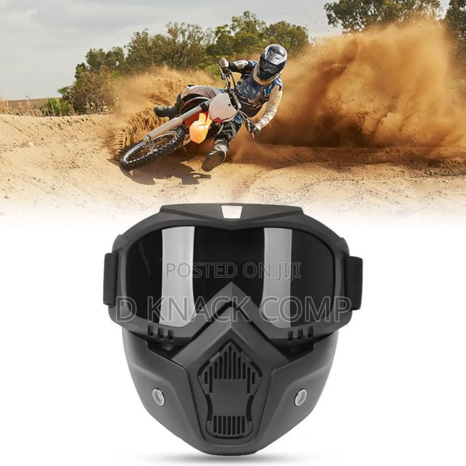 Mortorcycle Face Mask High-Definition Goggles