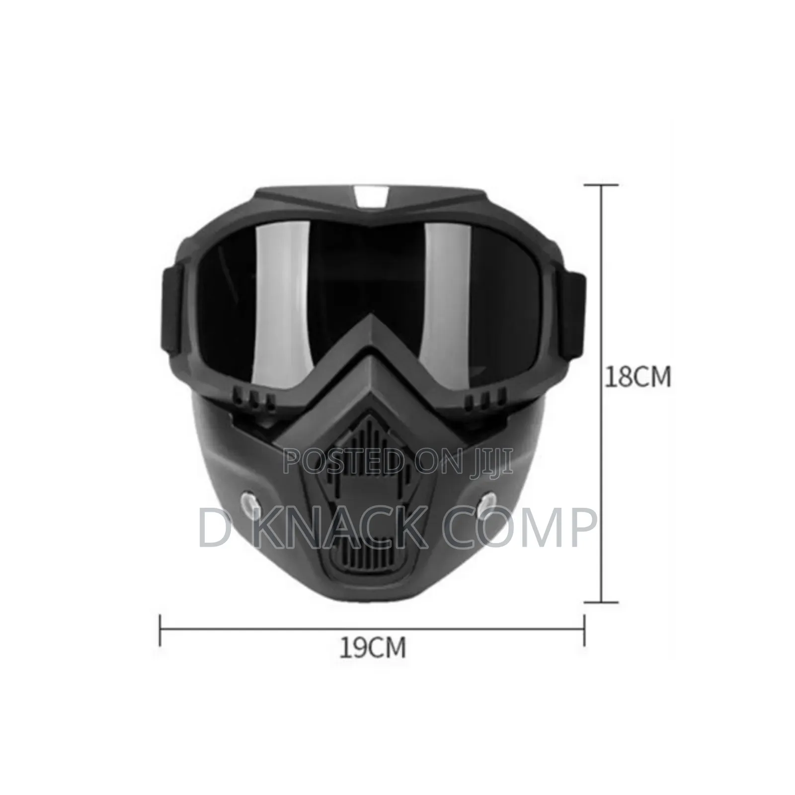Mortorcycle Face Mask High-Definition Goggles