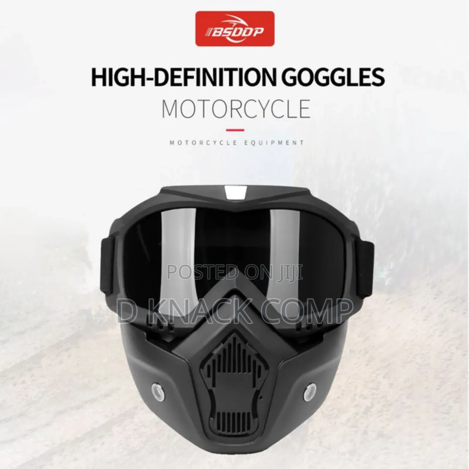 Mortorcycle Face Mask High-Definition Goggles