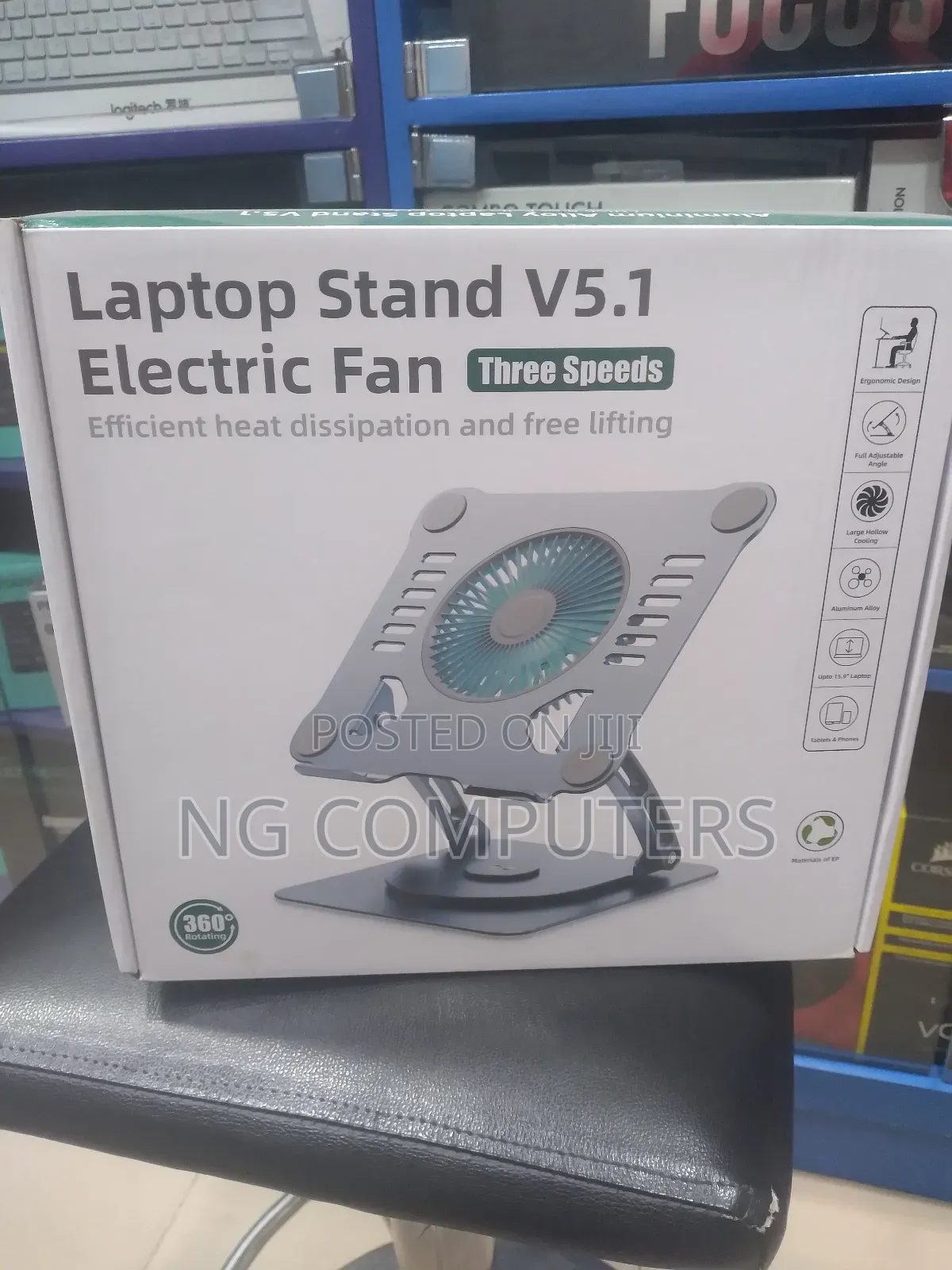 Laptop Stand With Fan