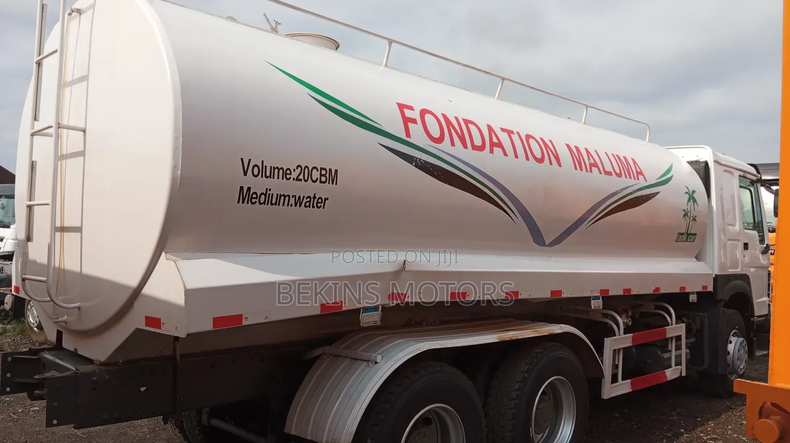 Foreign Used Howo Water Tanker Truck