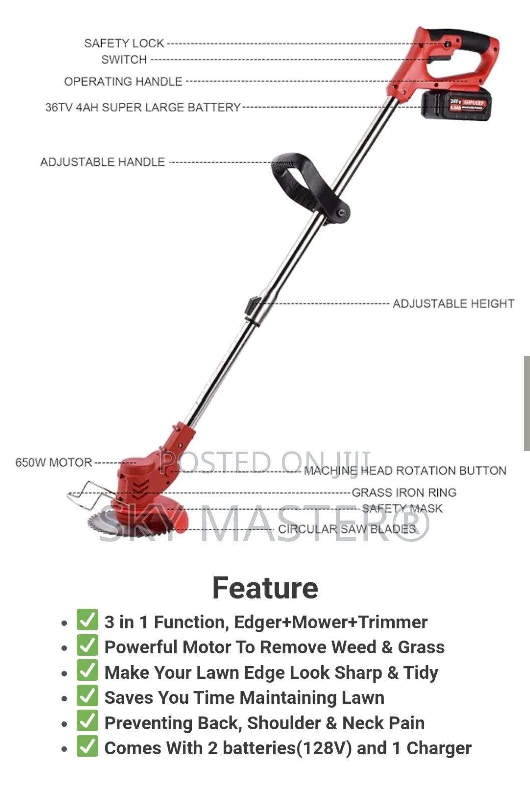 Cordless Brush Cutter