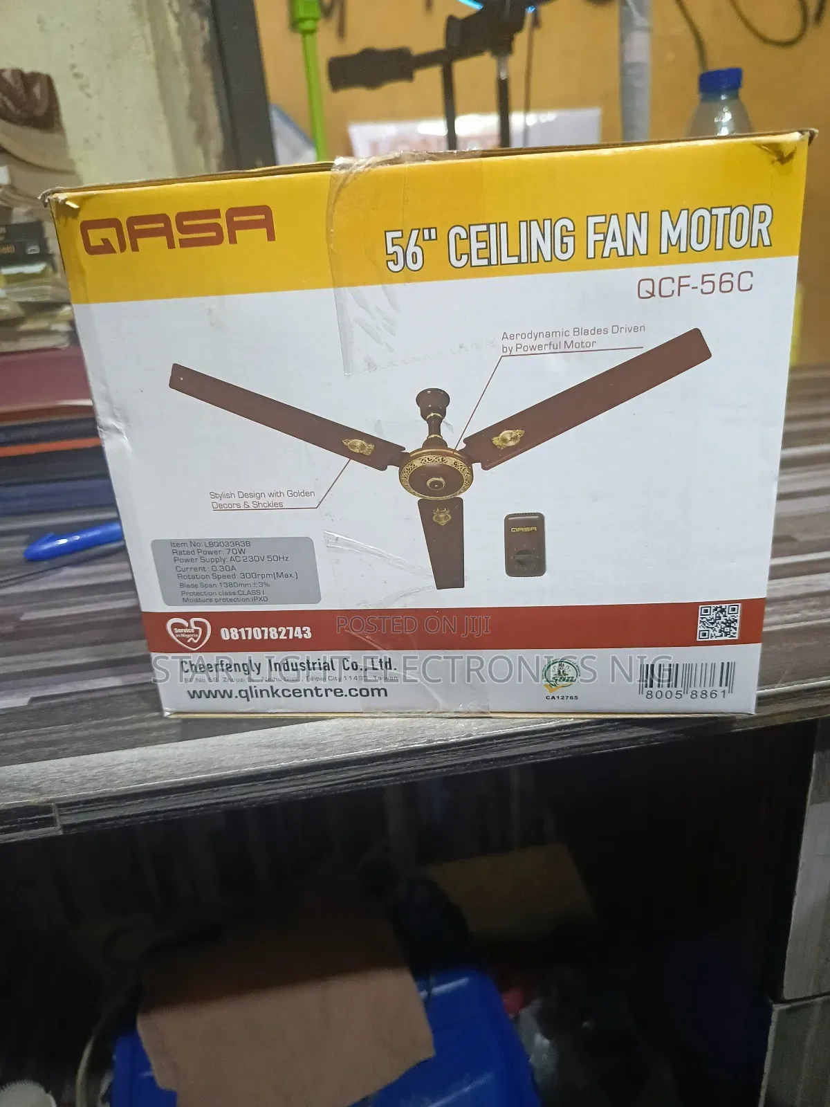 56 Inches Ceiling Fan