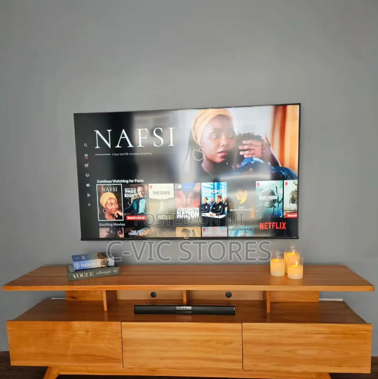 Transparent 32” Inch SMART ANDROID TV Youtube Netflix