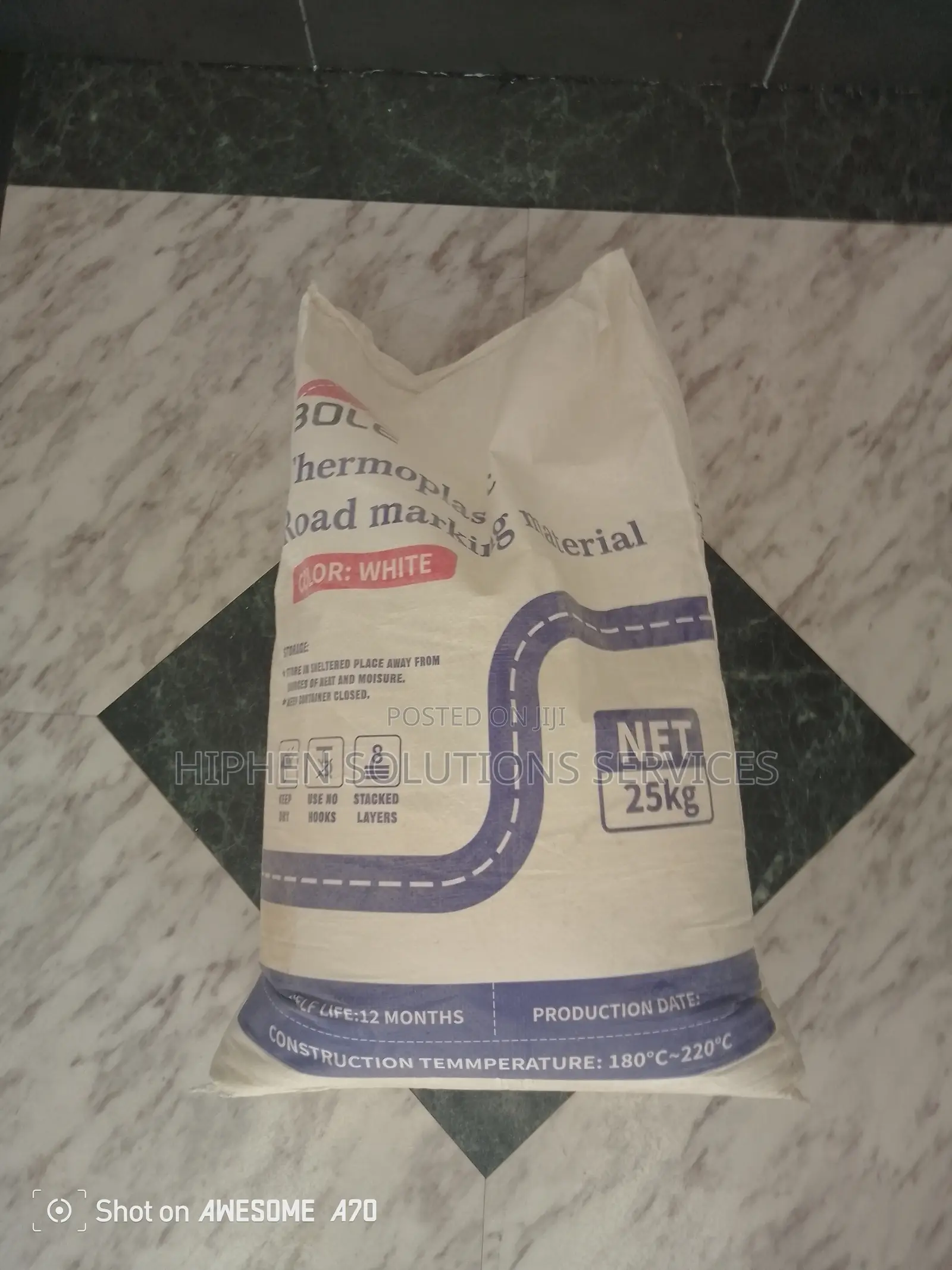 Cold Thermoplastic Road Marking Paint 25 Kg