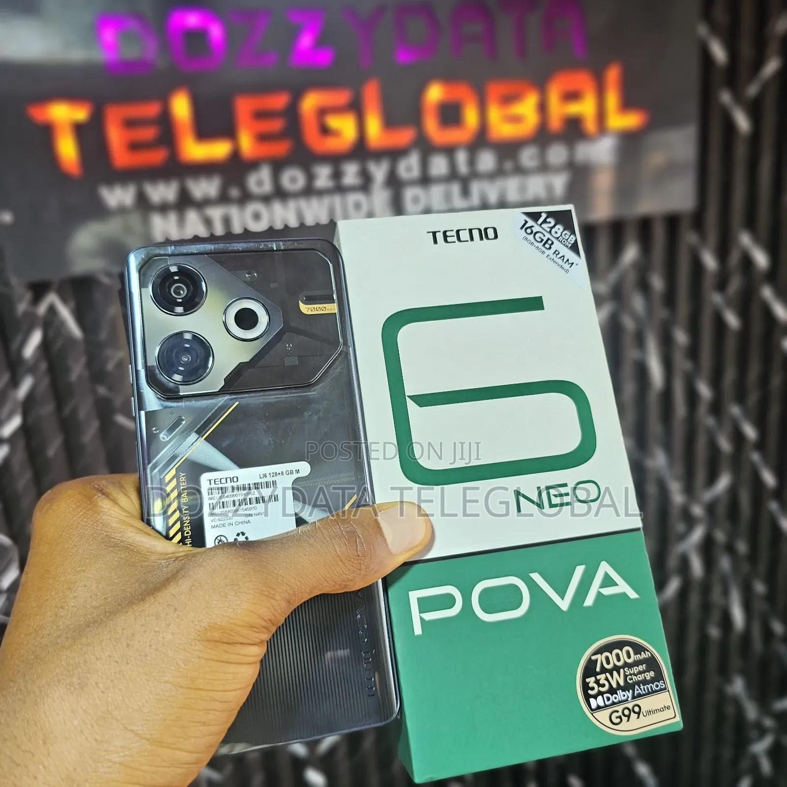 Tecno Pova 6 Neo 128 GB Black