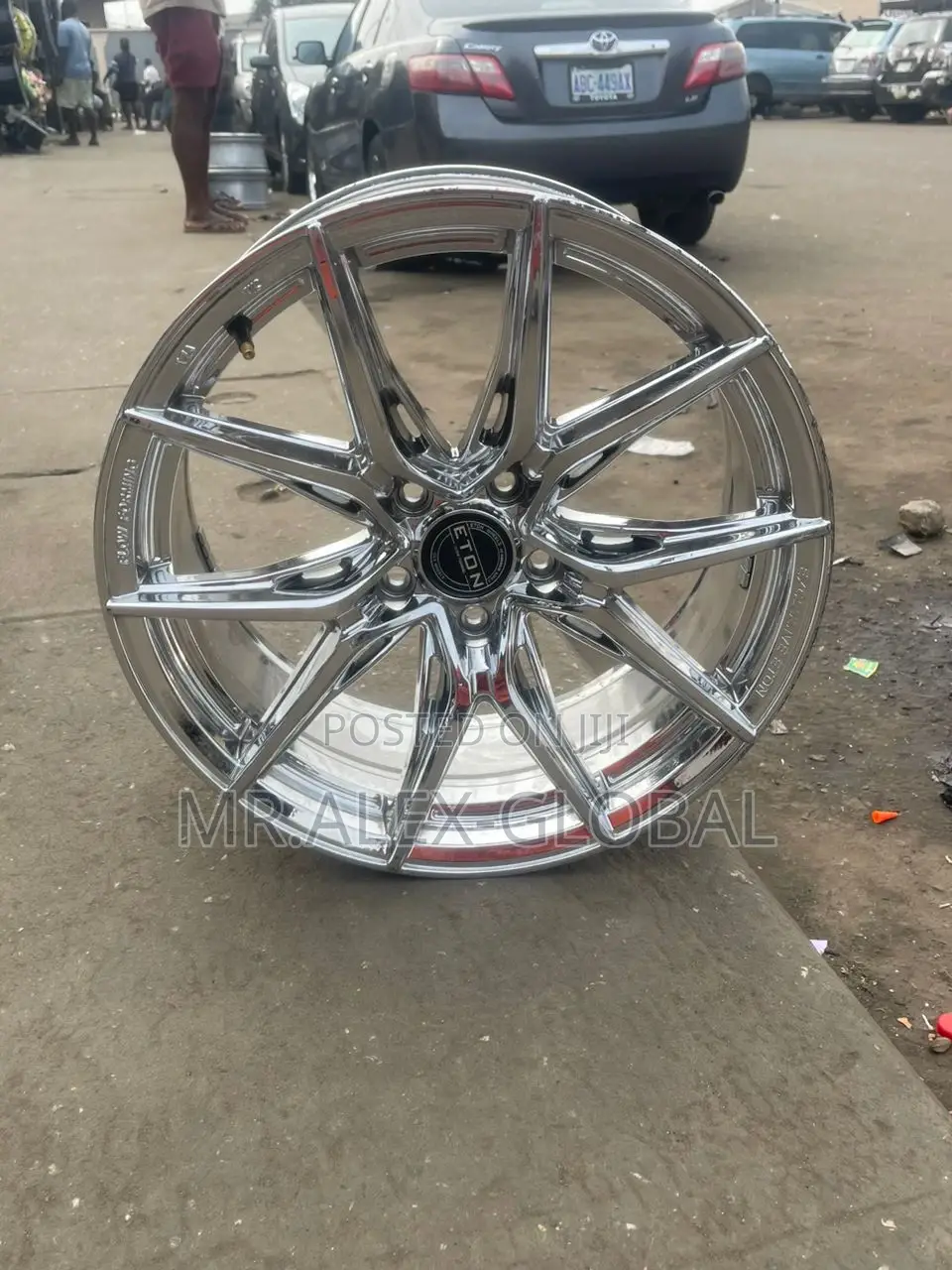 18inches Universal Chrome Rim