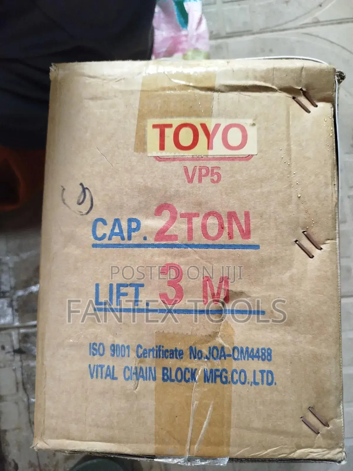 Chain Block 2 Ton By 3 Meters