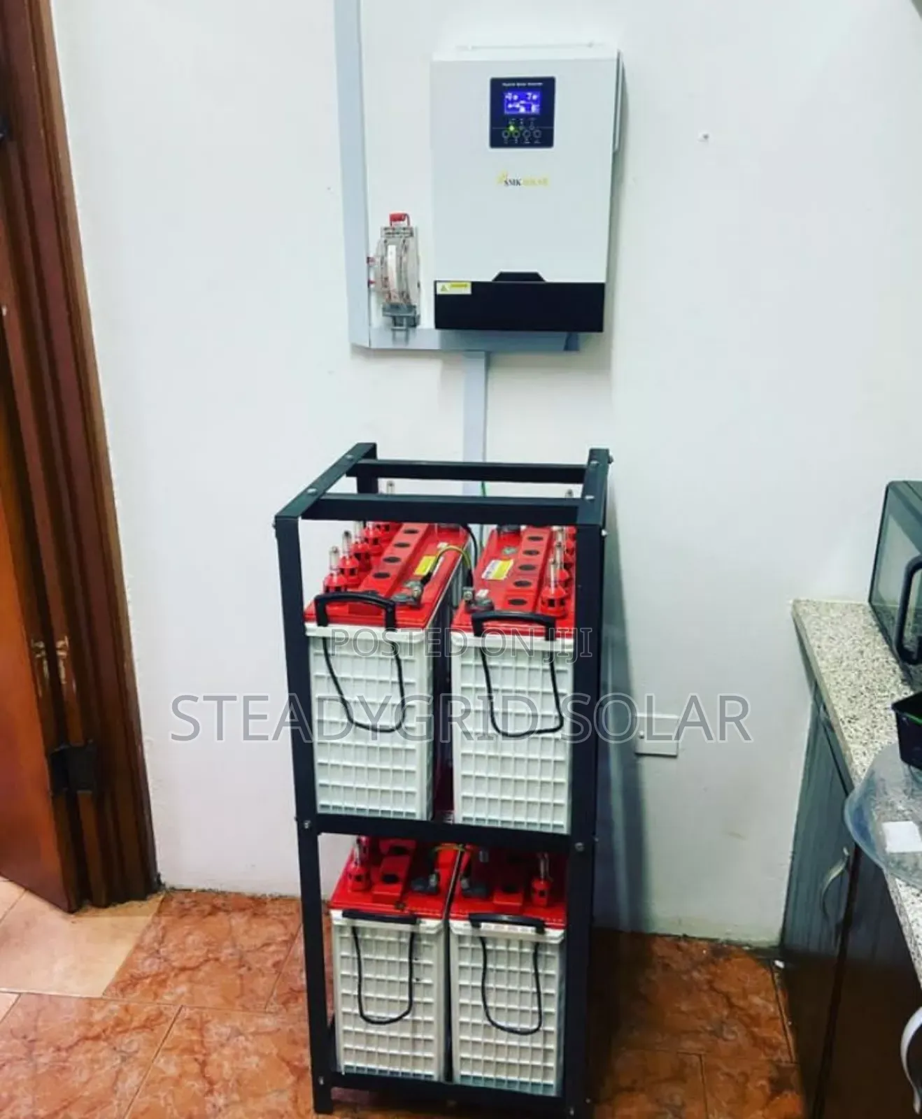 Robust 5kva Energy Setup With Strong Tubular Backup