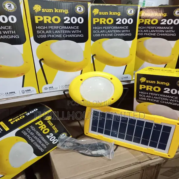 Sunking Pro 200 Lamp With Usb Mobile Phone Charging Port