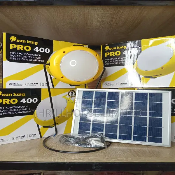 Sunking Pro 400 Lamp With Usb Mobile Phone Charging Port