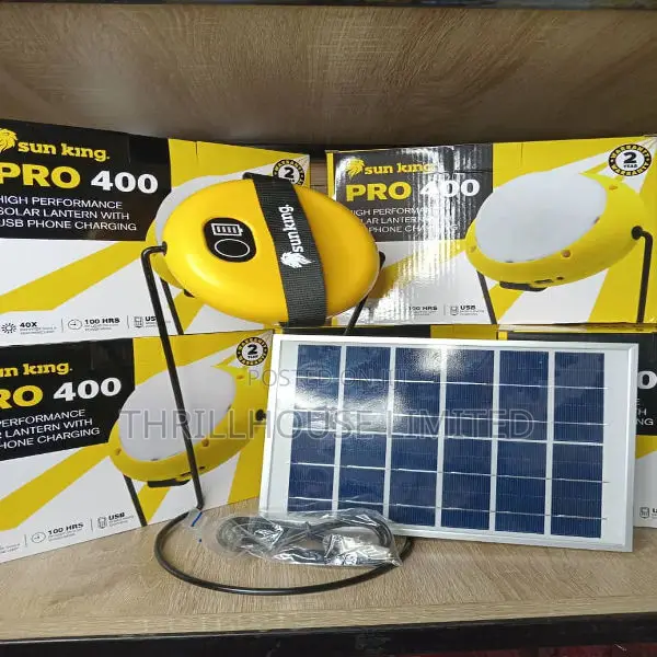 Sunking Pro 400 Lamp With Usb Mobile Phone Charging Port