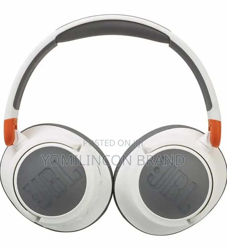 JBL Jr460nc Wireless Noise Cancelling Kids Headphones -White