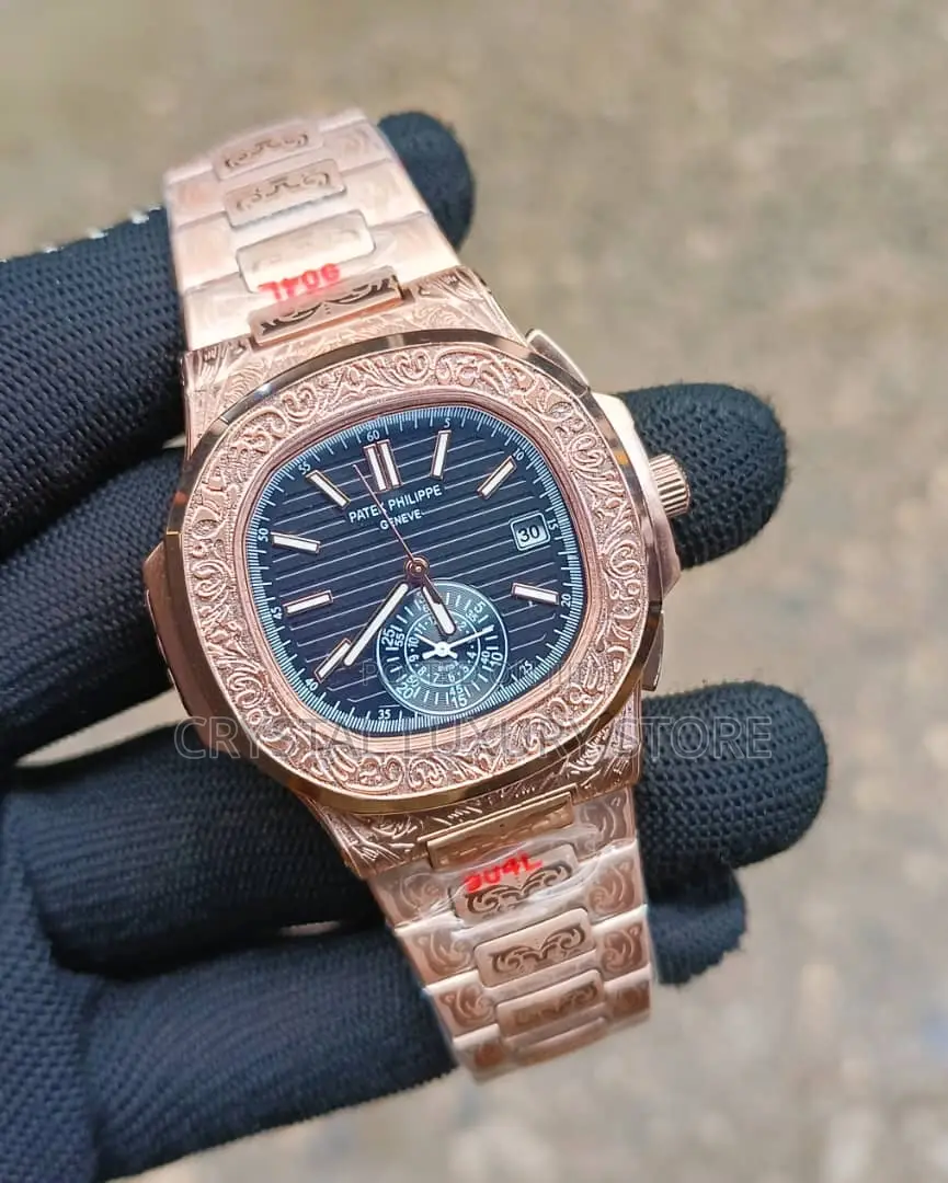 Patek Philippe Quality Luxury Men Chain Wristwatch