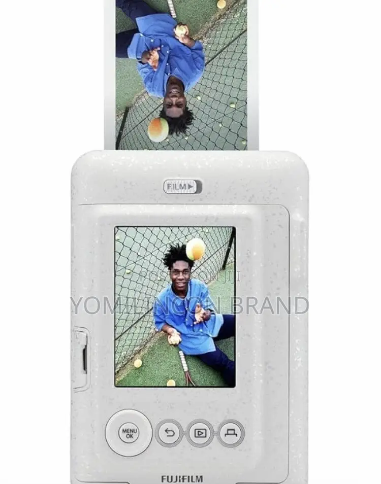 Fujifilm Instax Mini Liplay Hybrid Instant Camera - White