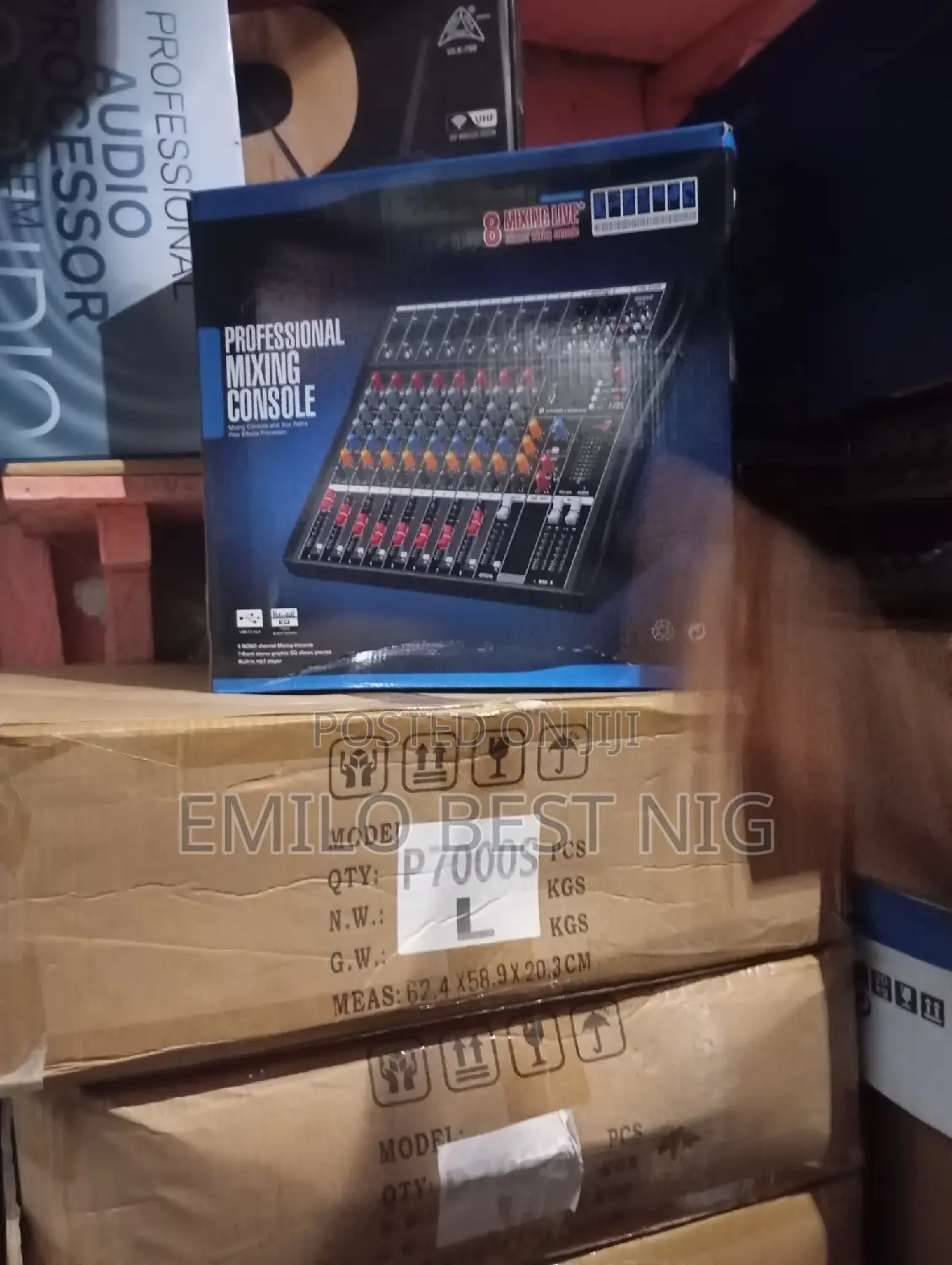 Original 8 Channel Professional Yamaha Mixer