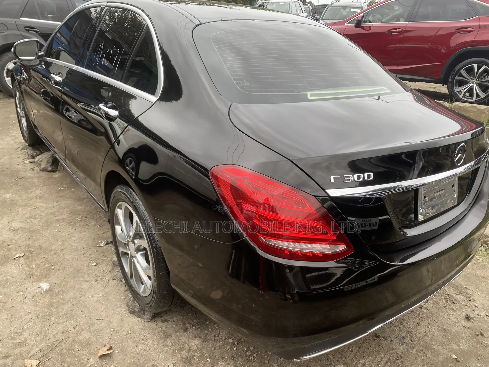 Mercedes-Benz C300 Base AWD 4Matic Sedan (2.0L 4cyl 7A) 2015 Black