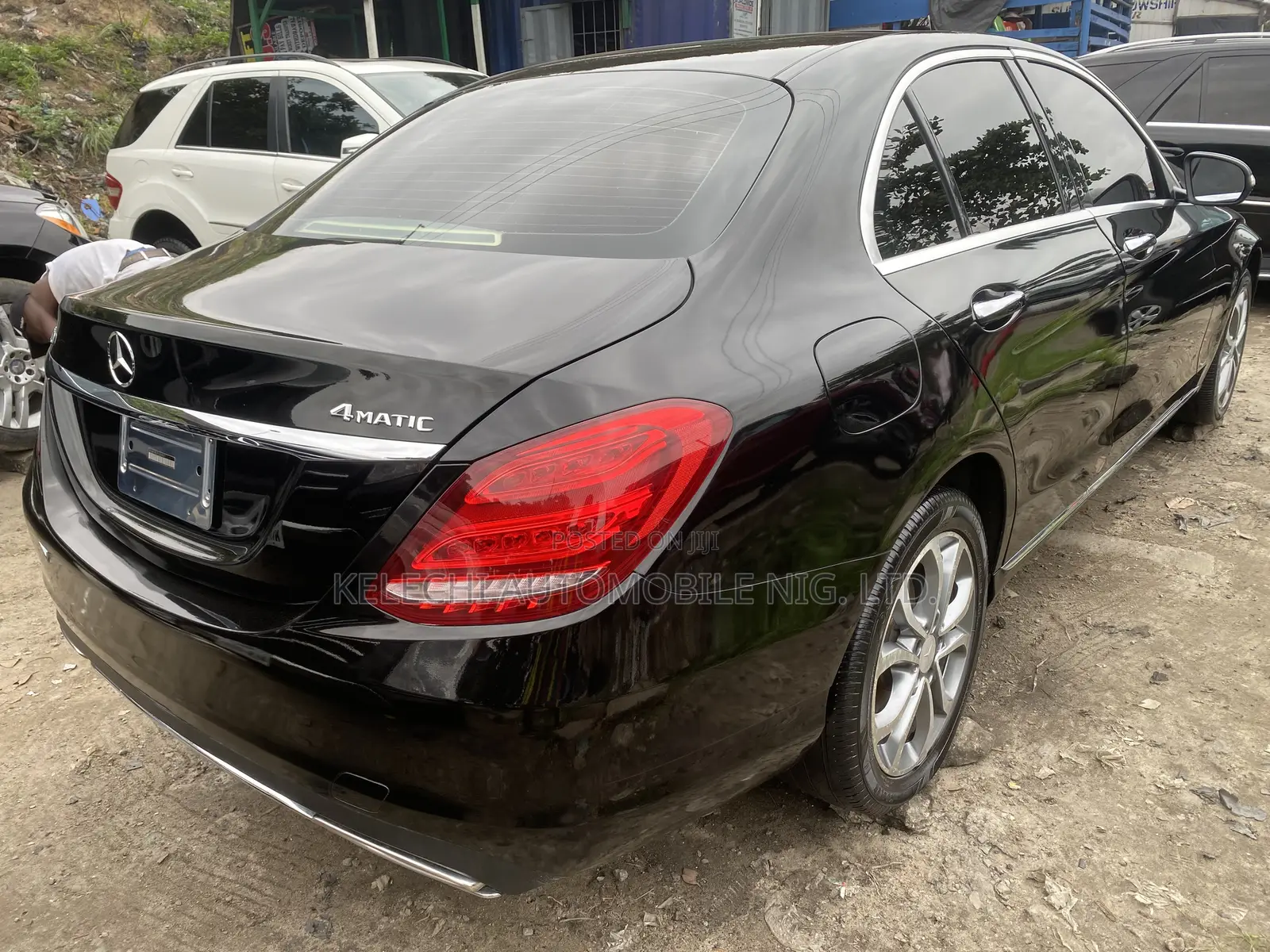 Mercedes-Benz C300 Base AWD 4Matic Sedan (2.0L 4cyl 7A) 2015 Black