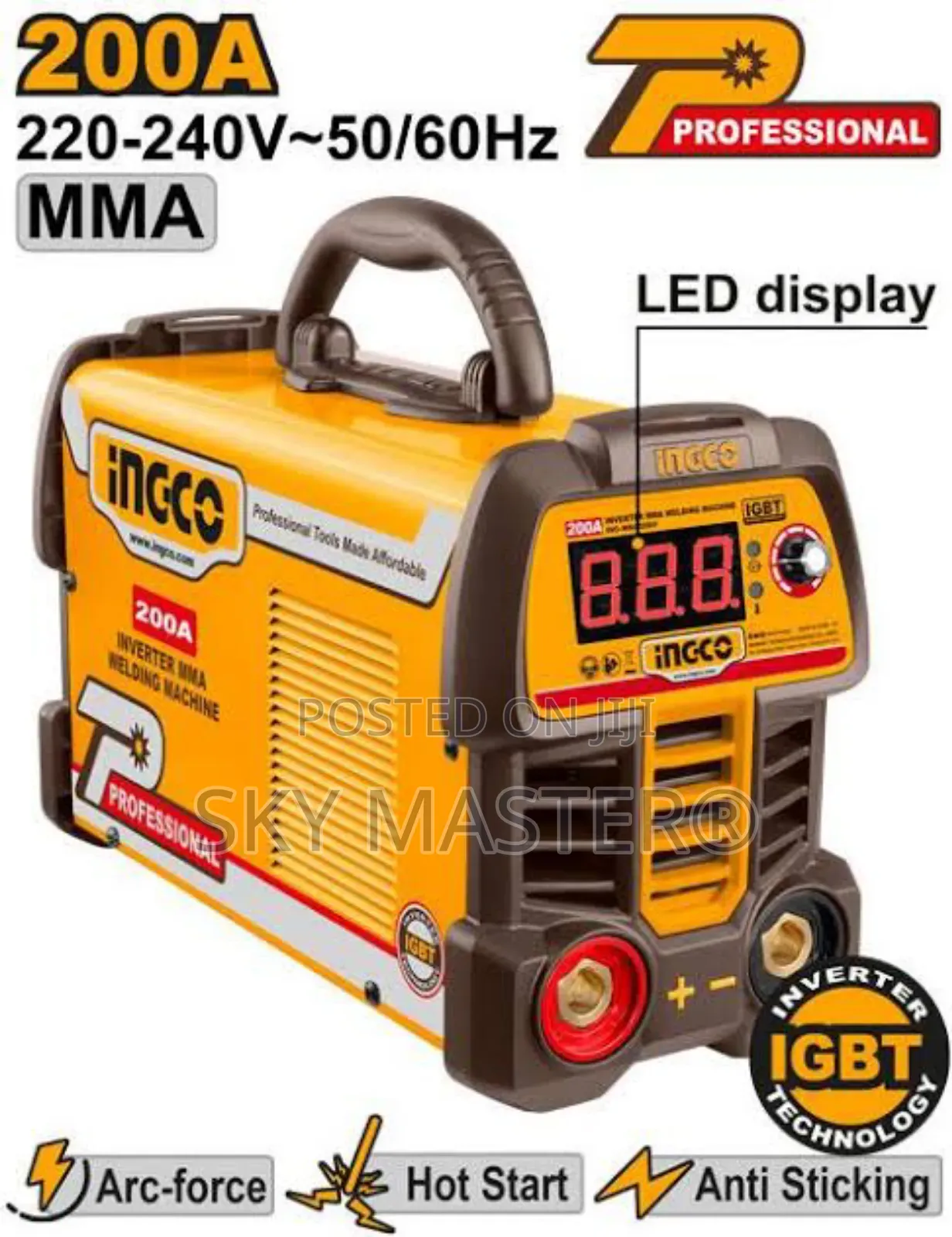 Ingco Inverter Welding Machine MMA 200