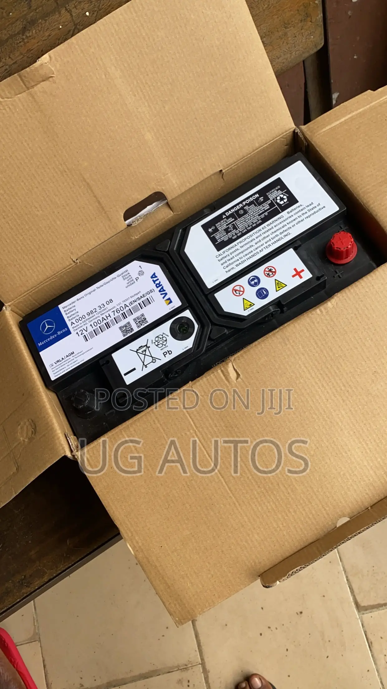 Brand New Mercedes Benz Battery (W166)