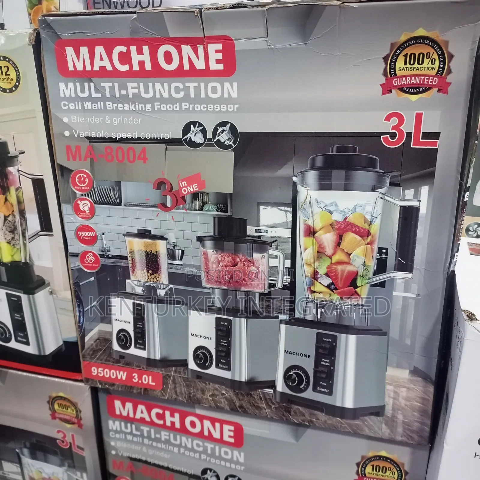 Mach One 3 in 1 Blender