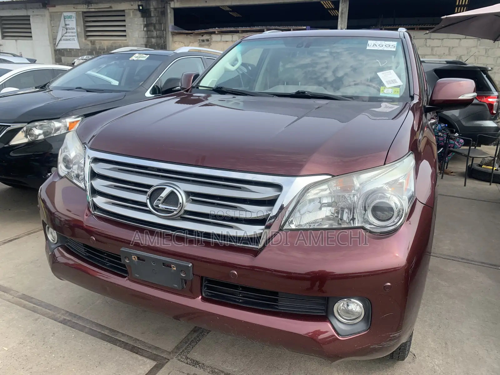 Lexus GX 460 Premium 2012 Red