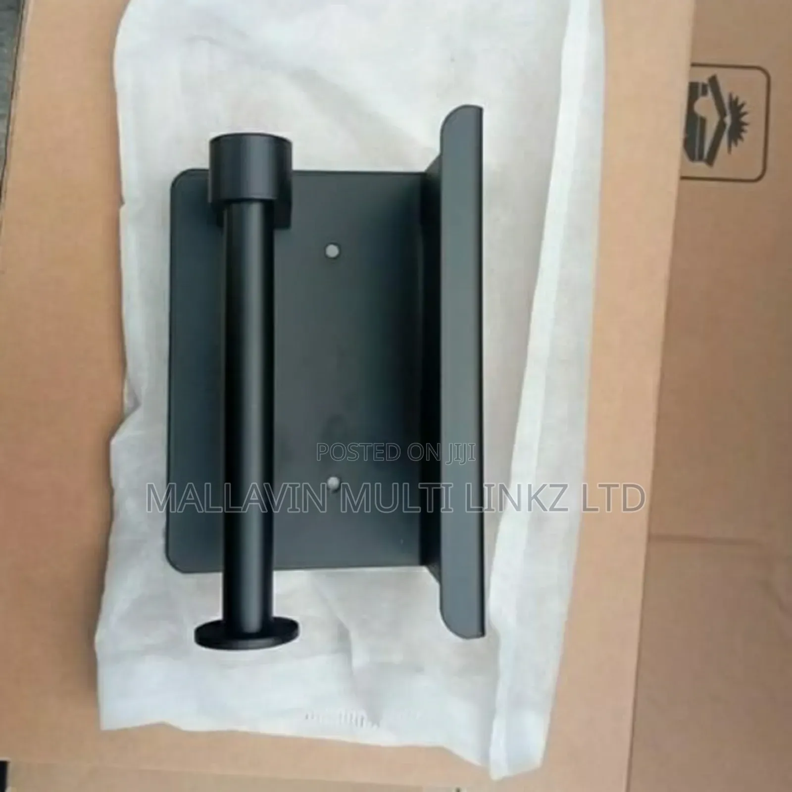 Black Tissue Holder Stainless Steel