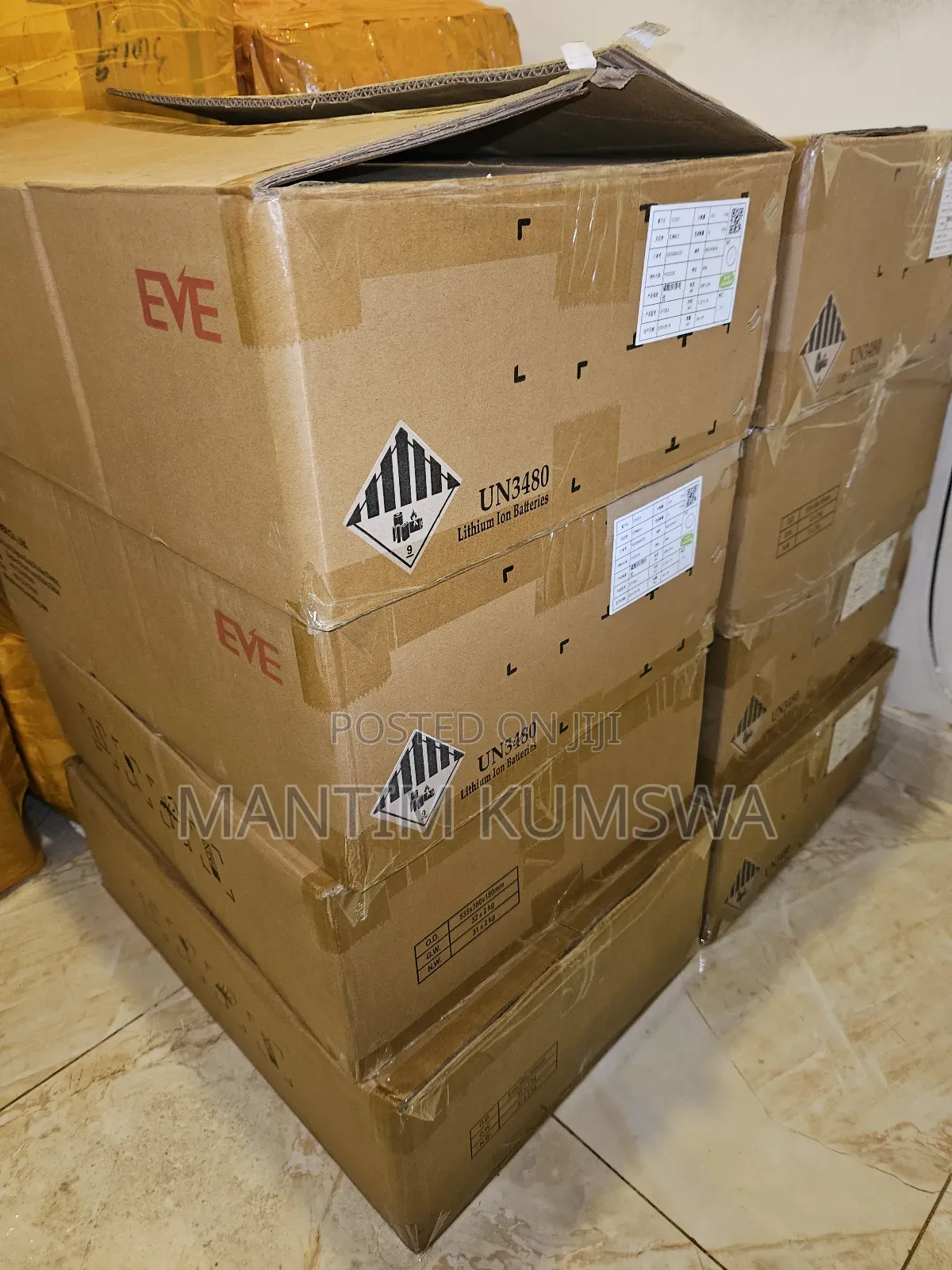 100ah Eve 3.2vdc Lithium Iron Phosphate Lifepo4 Battery