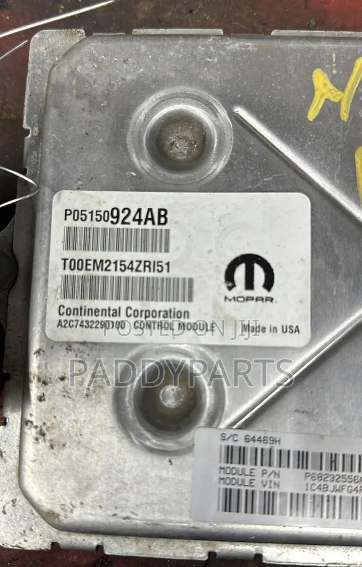 Jeep Wrangler Brain Box 2007-2020