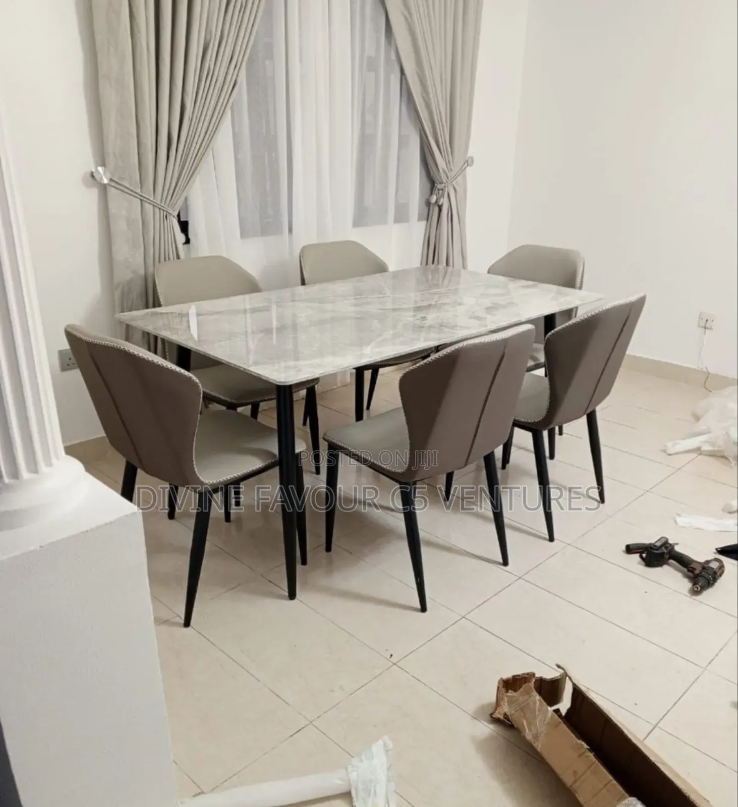 Marble Dining Set for Homes and Hotels