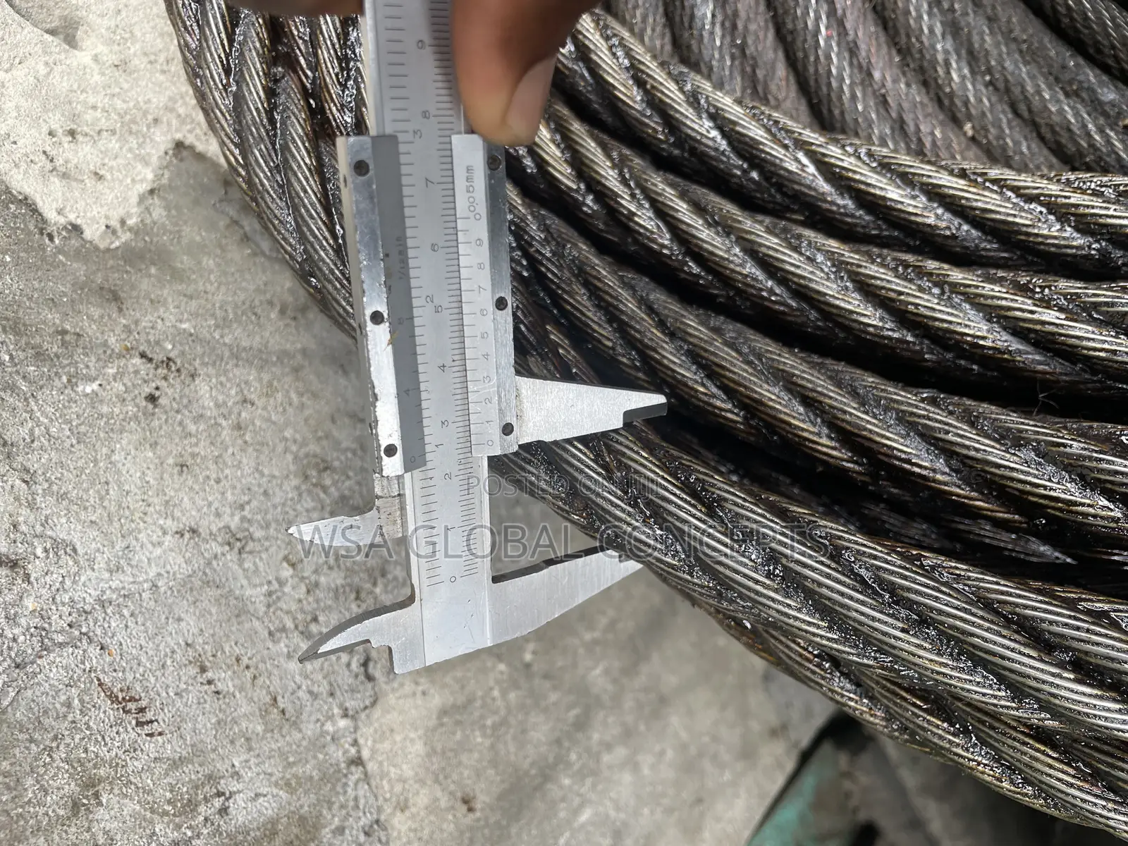 24mm Black Steel Wire Per Meter