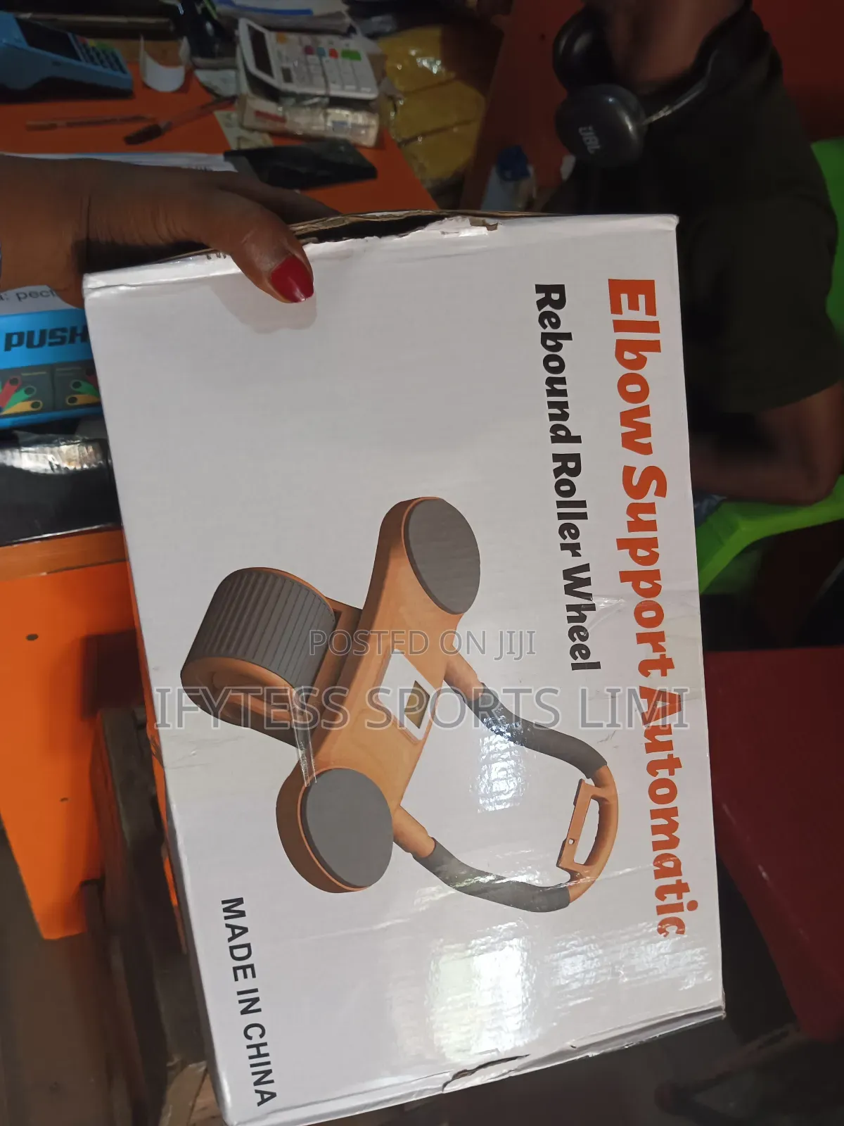 Elbow Support Automatic Ab Wheel Roller