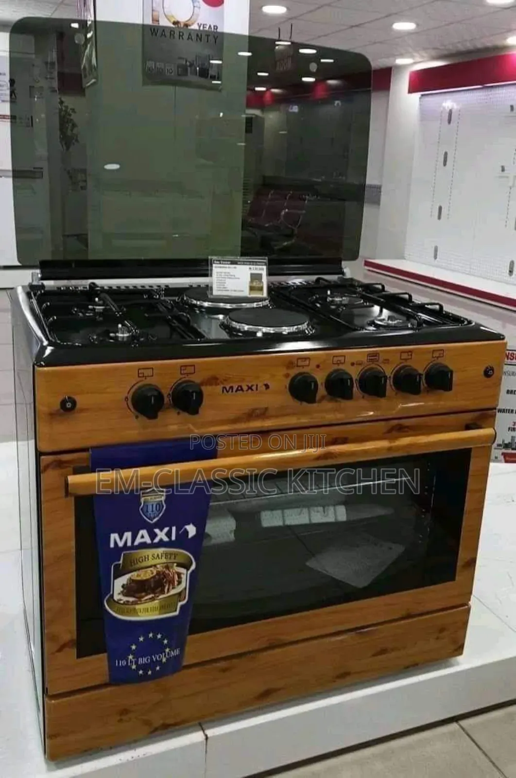 6 Burner Gas Cooker Domestic