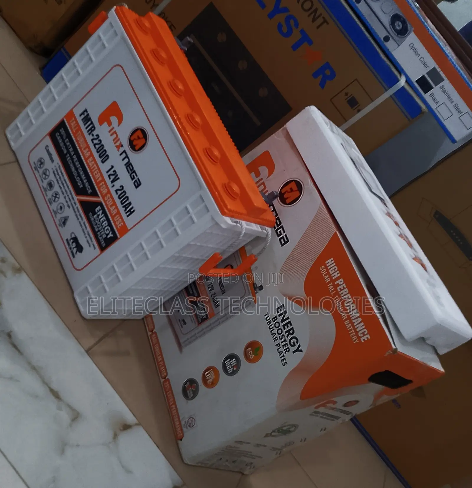 Top Quality Finix Mega Tubular Battery 12v/200ah