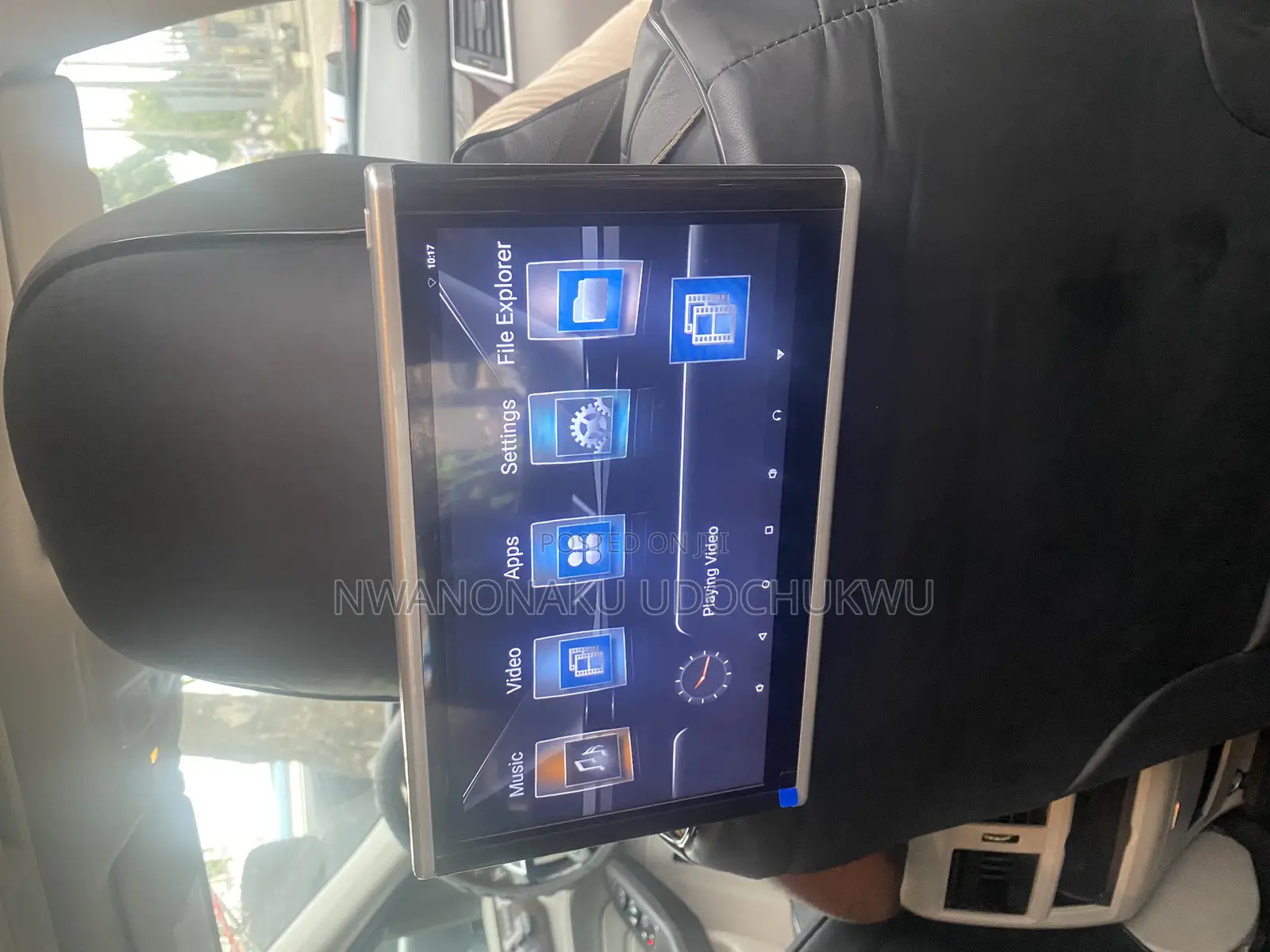 Car TV Headrest Monitor Touch Screen Android Screen