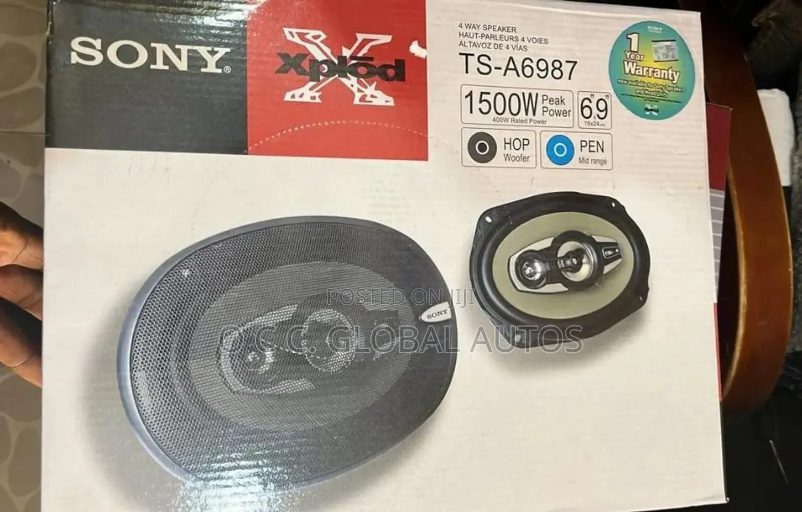 Booth Speaker Sony 1500w