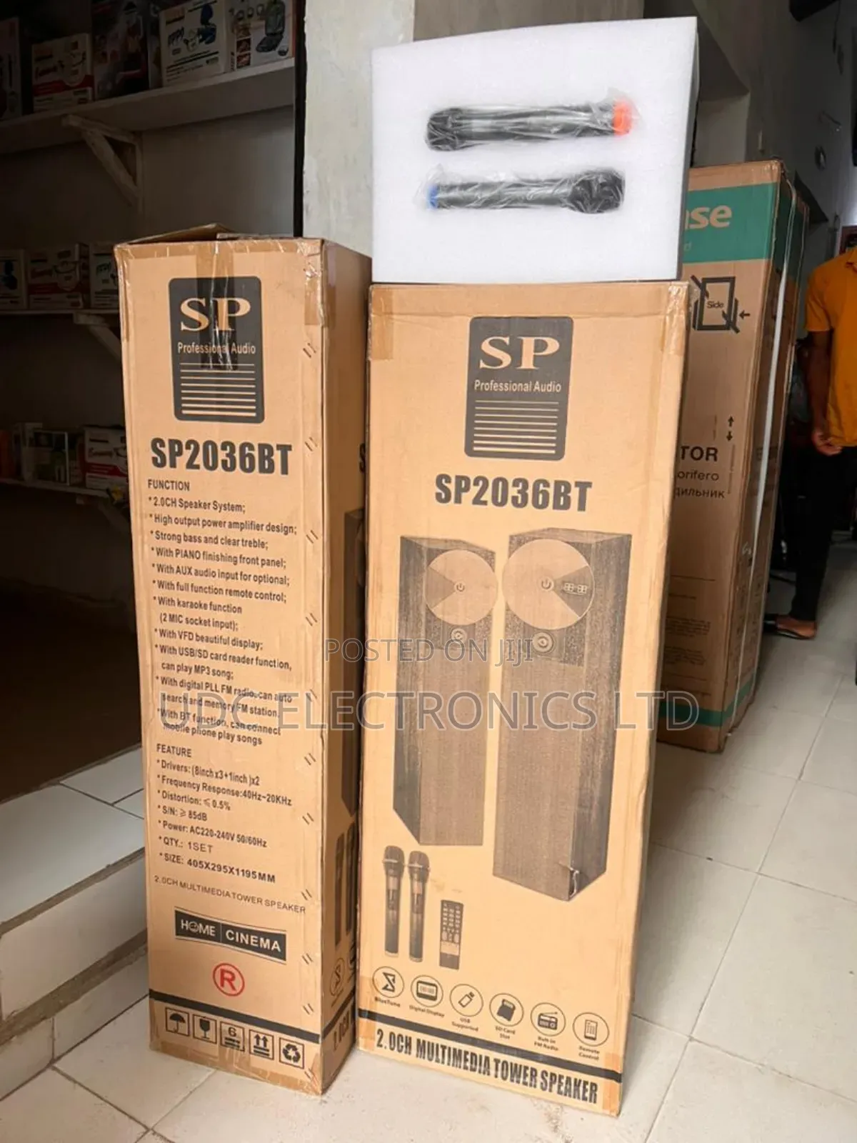 Sound Prince Giant Bass Blast Tower Speakers