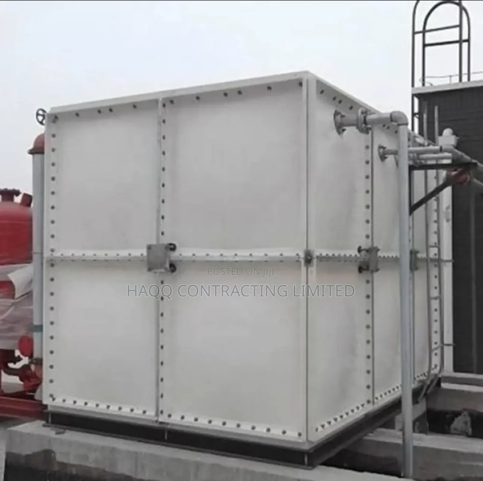 Fibreglass GRP/FRP Water Storage Tank Service